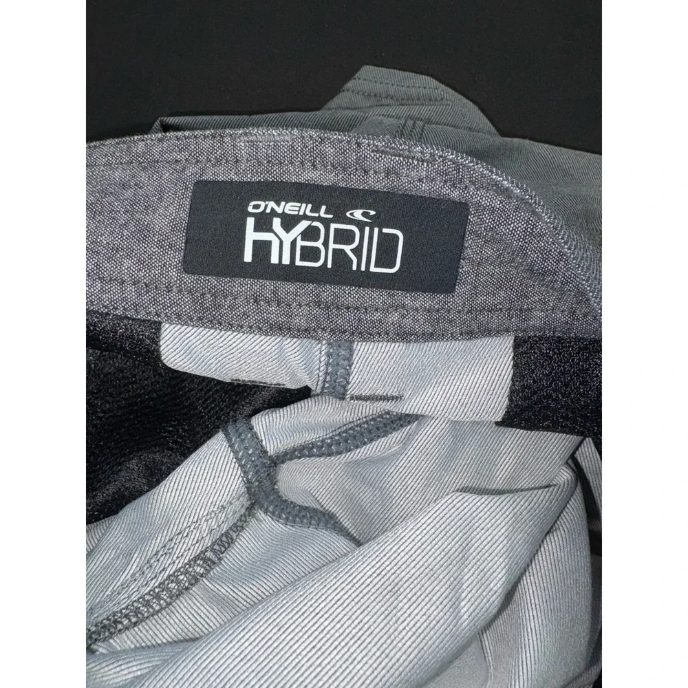 Hurley Mens Hybrid Shorts Walk Mens 34x10 Gray Surfing Hiking 4 Way Stretch